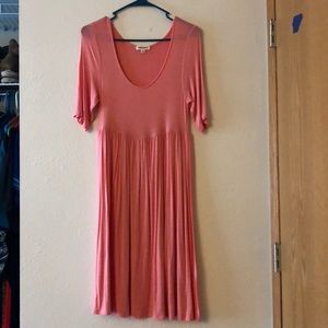 Pink lightweight dress